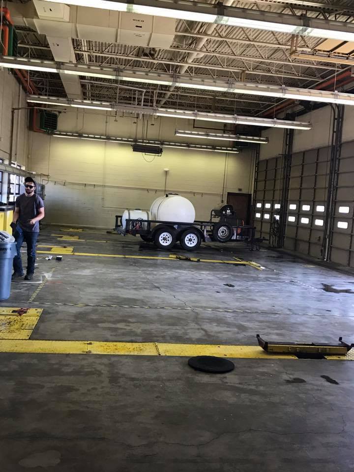 Parking Lot Cleaning